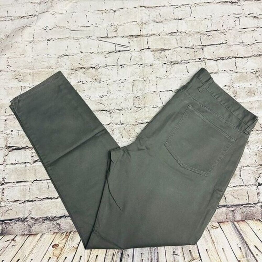 GAP Pants Mens 38x32 Gray Excellent Slim Straight Denim